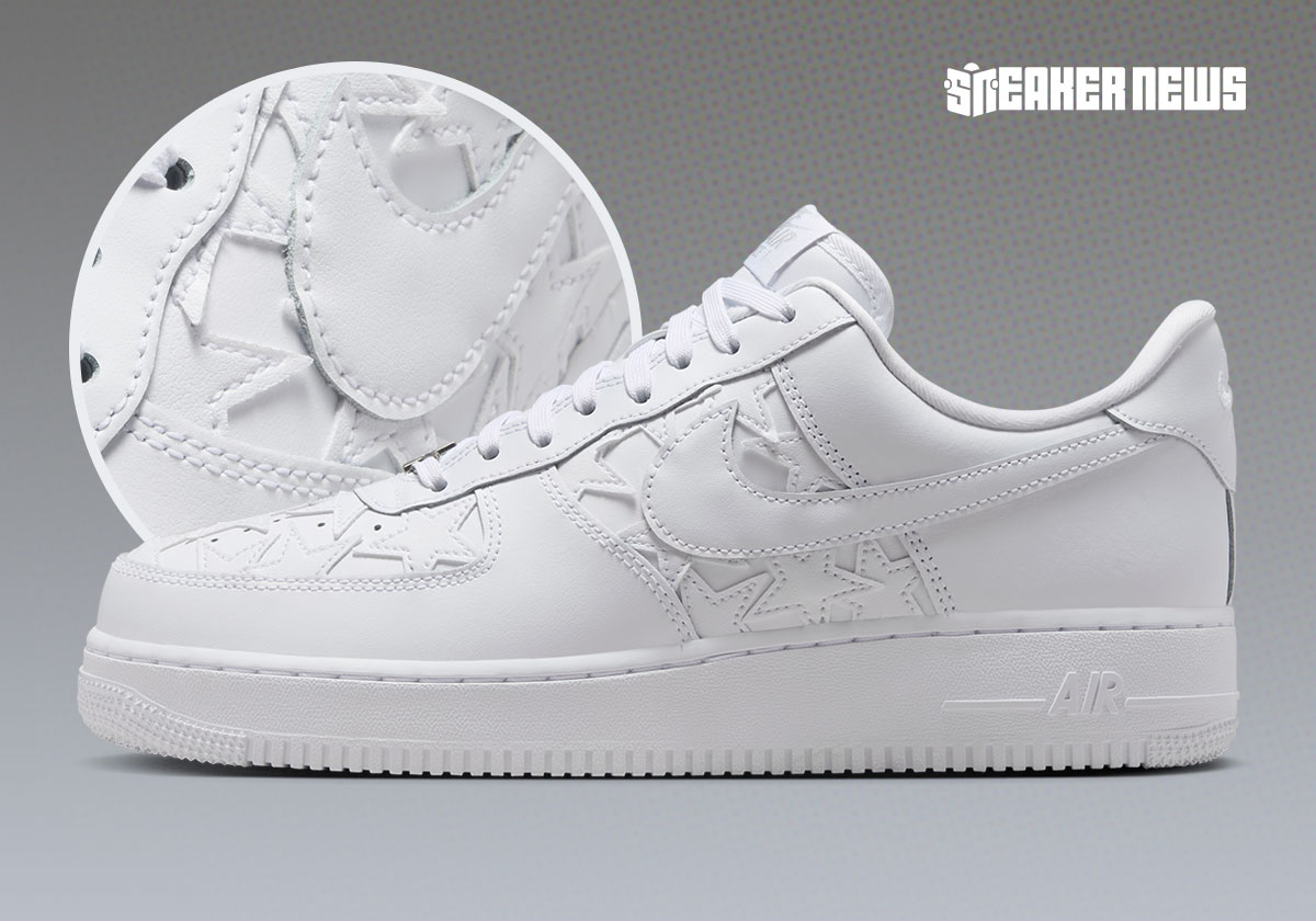 Nike Air Force 1 Low Stars traz temática de estrelas em edição triple white