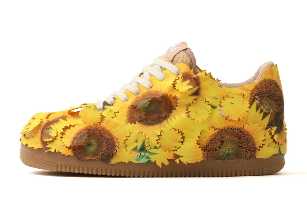 Nike Continues Floral Air Force 1 Low Series With “Sunflower” Style