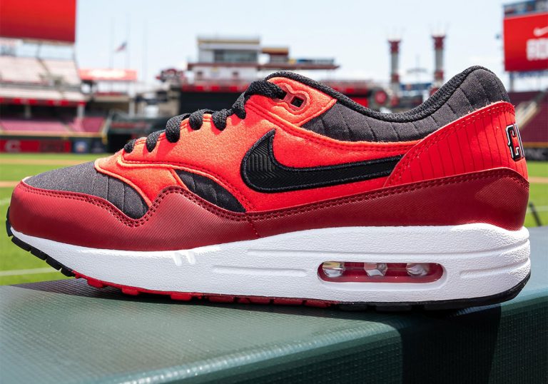 Nike Air Max 1 City Connect Cincinnati Reds é destaque entre tênis de 2026