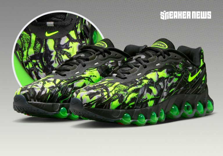 Nike Air Max DN8 Dynamic Air ganha nova colorway preto e verde
