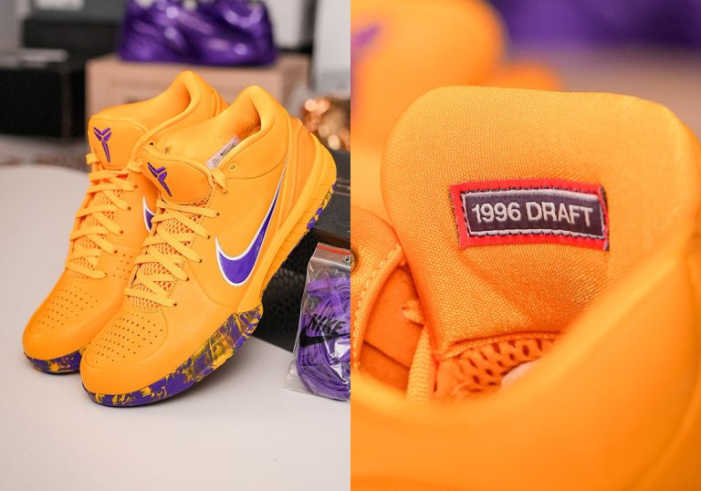 Nike Kobe 4 Protro Lakers é destaque do pack Draft Day em blind box