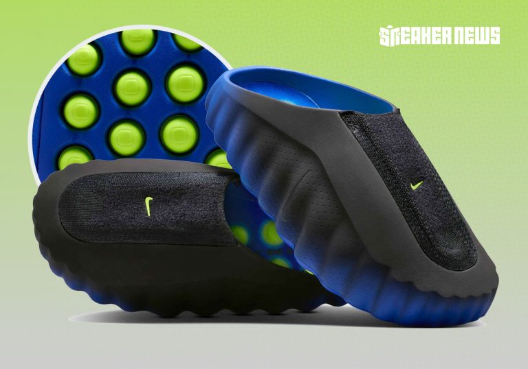 Nike Mind 001 Slide Flyknit Hyper Royal ganha lançamento global em 2026