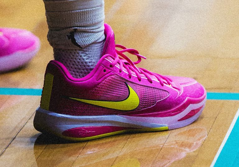 Nike Sabrina 4 Desert Pink aparece em treino do New York Liberty