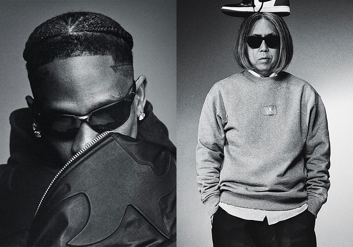 Novo Travis Scott x Fragment x Air Jordan 1 é sugerido por Hiroshi Fujiwara