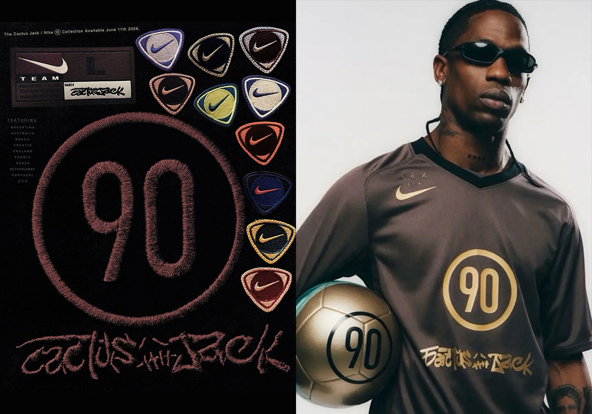 Travis Scott x Nike Total 90 ganha data global de lançamento