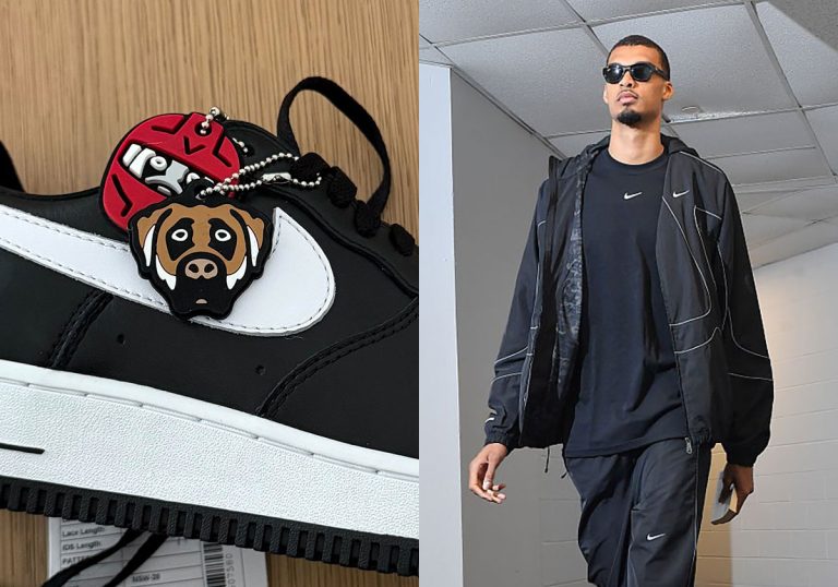 Victor Wembanyama revela Victor Victor x Nike Air Force 1 Low inédito