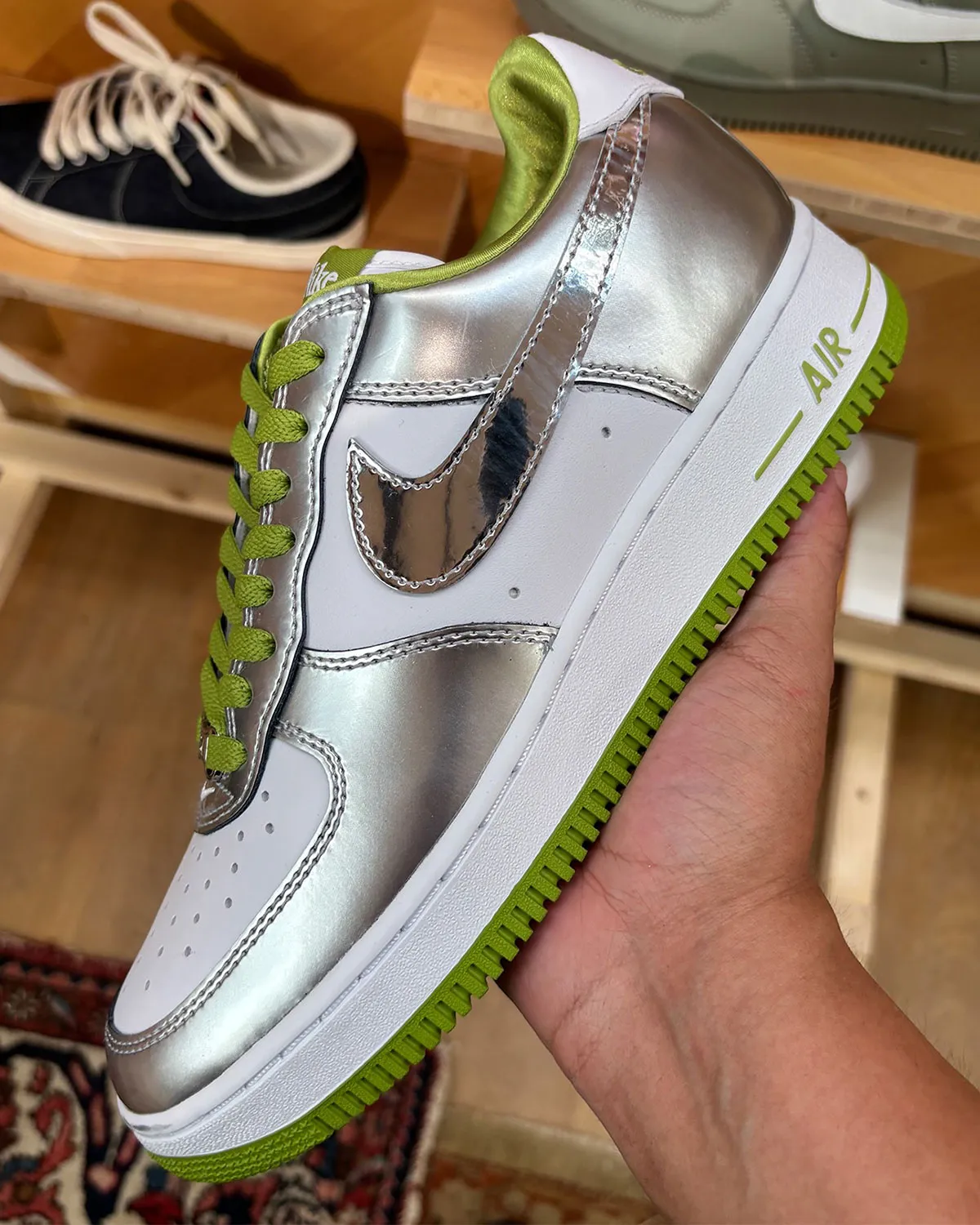 Nike Air Force 1 “Shoe Dog” Is Inspired By Phil Knight’s Green Plymouth Valiant